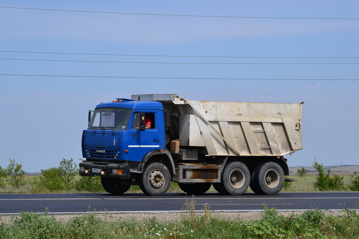 Волгоградская область, № К 999 ЕТ 34 — КамАЗ-65115 [651150]