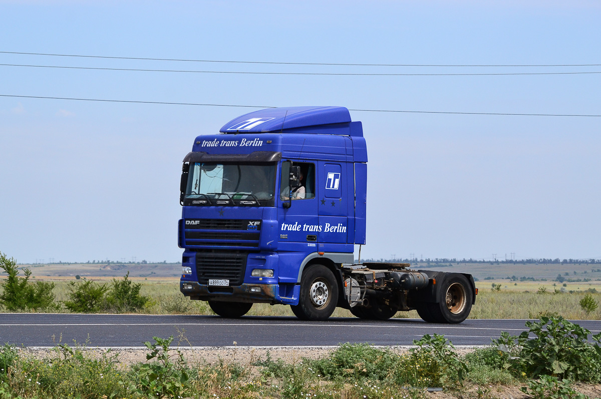 Волгоградская область, № А 899 ОО 34 — DAF XF95 FT