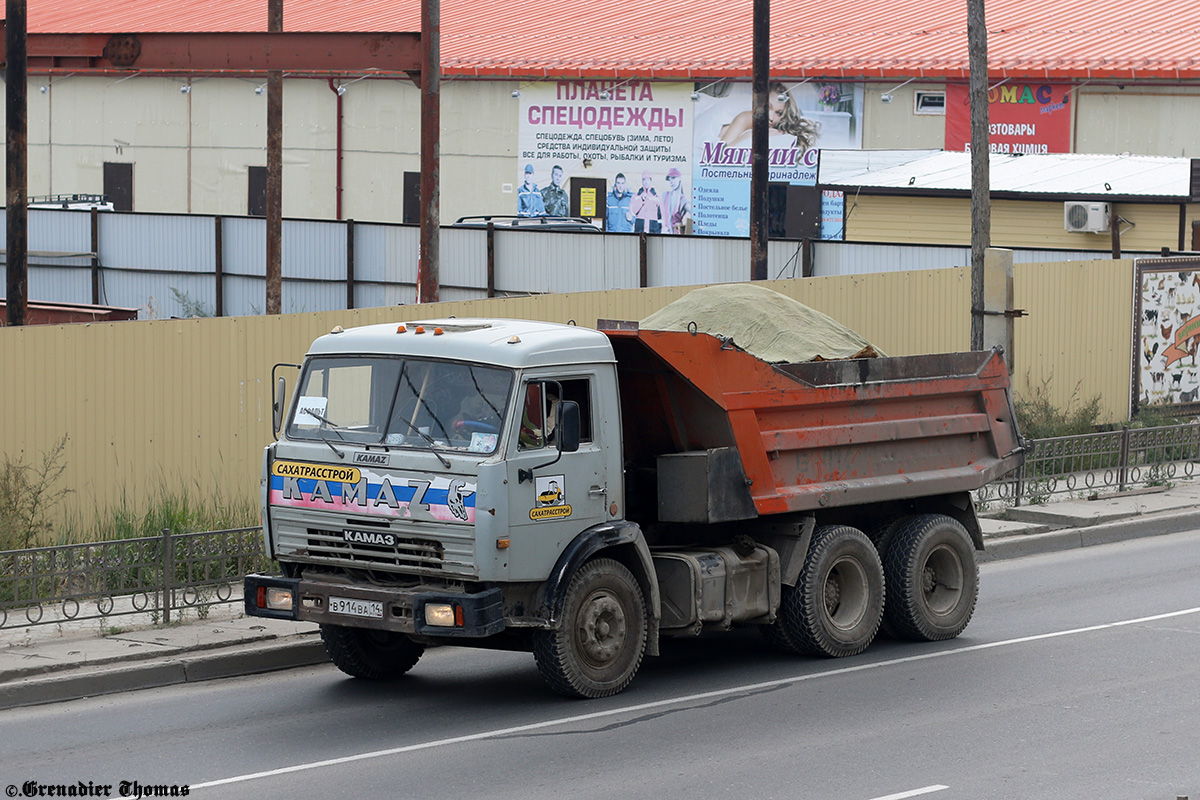 Саха (Якутия), № В 914 ВА 14 — КамАЗ-55111-02 [55111C]