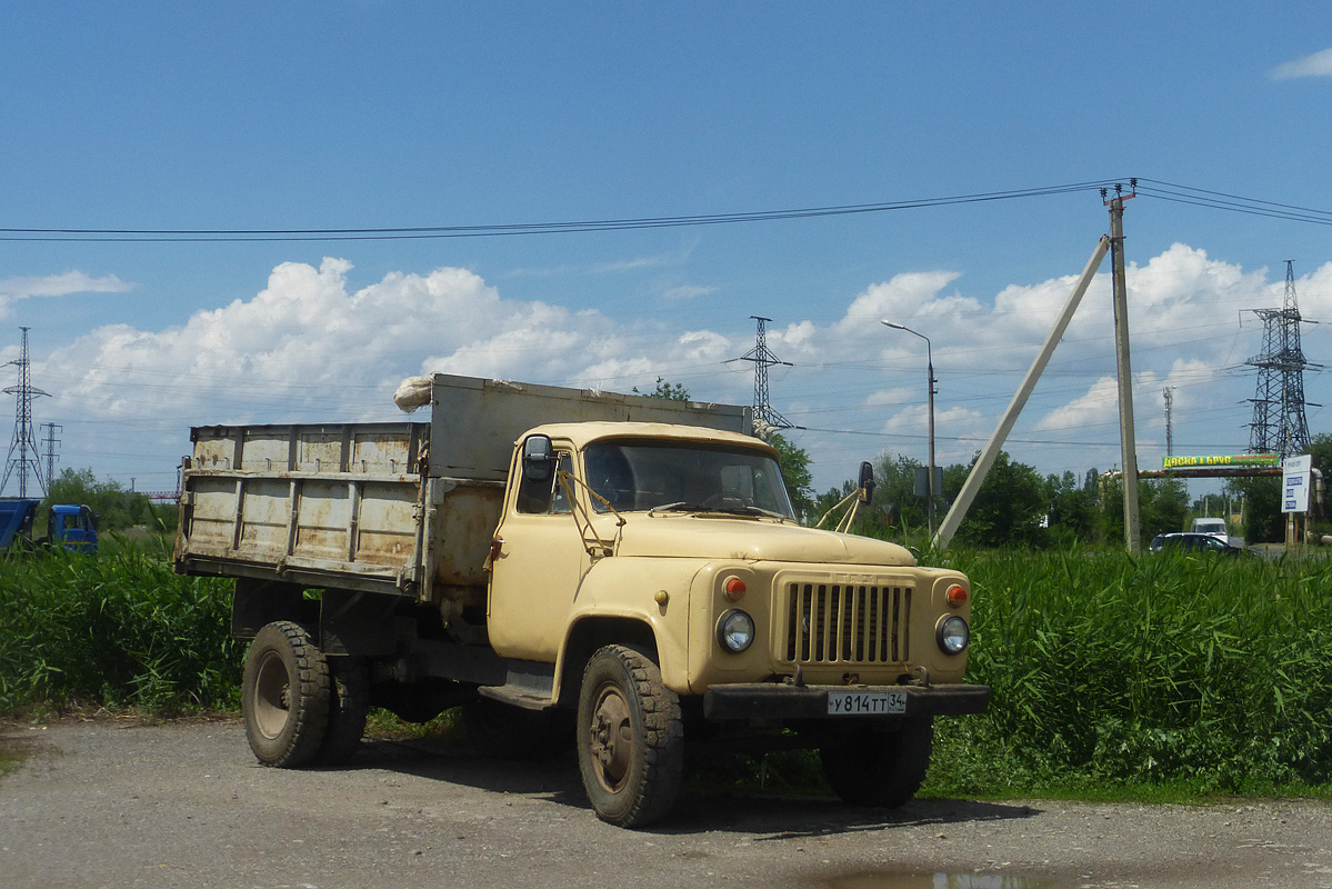 Волгоградская область, № У 814 ТТ 34 — ГАЗ-53-12