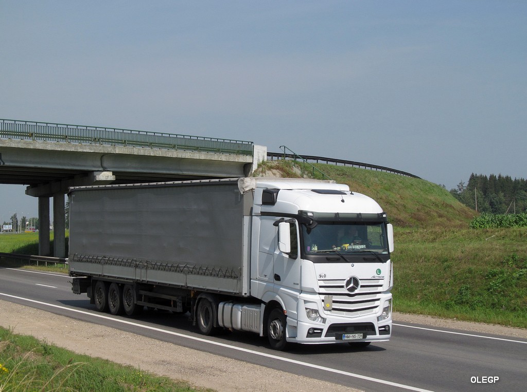 Словения, № NM NS-731 — Mercedes-Benz Actros ('2011) 1845