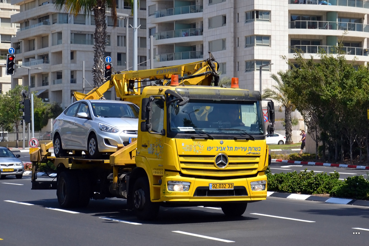 Израиль, № 92-032-33 — Mercedes-Benz Atego 1524