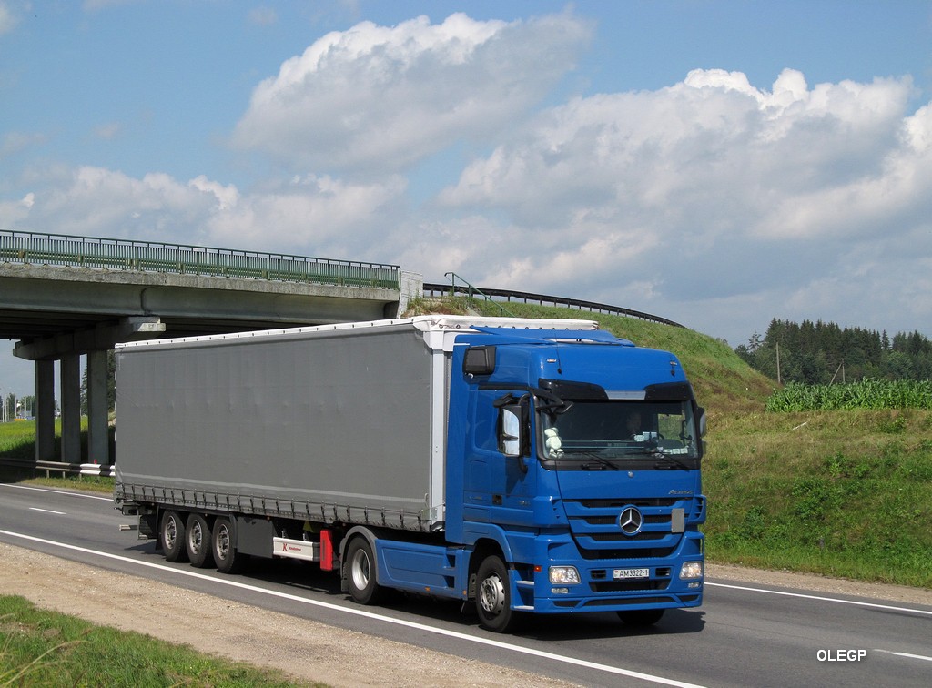 Брестская область, № АМ 3322-1 — Mercedes-Benz Actros ('2009) 1844