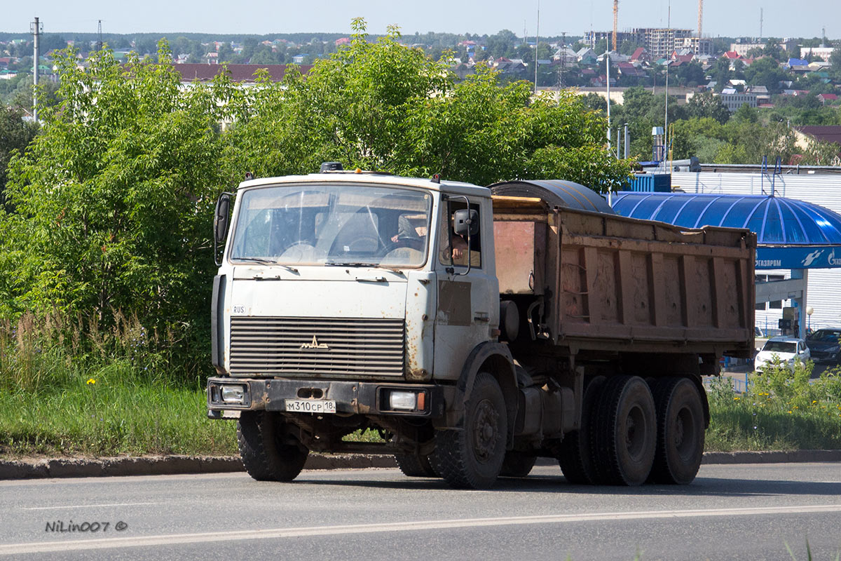 Удмуртия, № М 310 СР 18 — МАЗ-551603