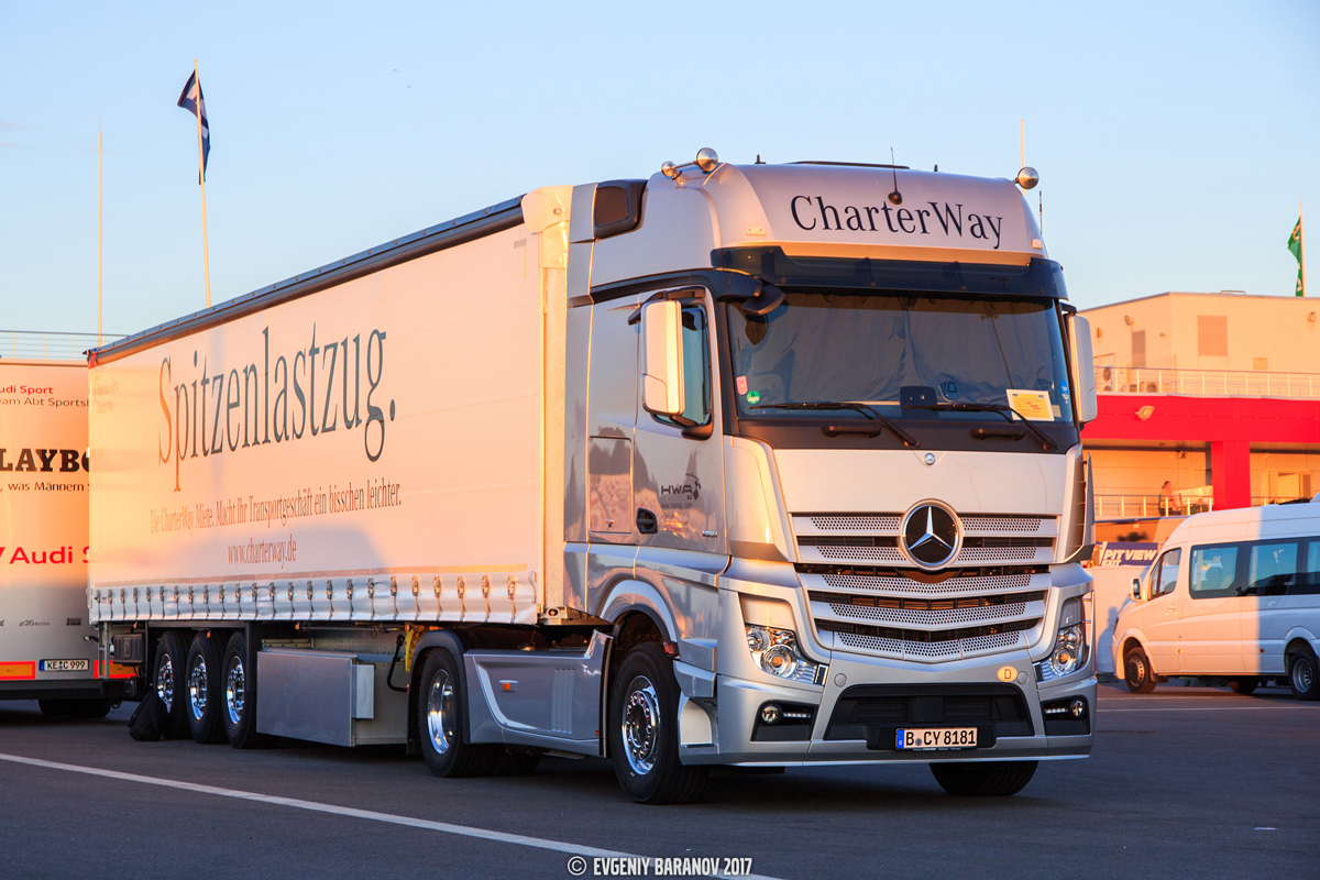 Германия, № B-CY 8181 — Mercedes-Benz Actros ('2011) 1851