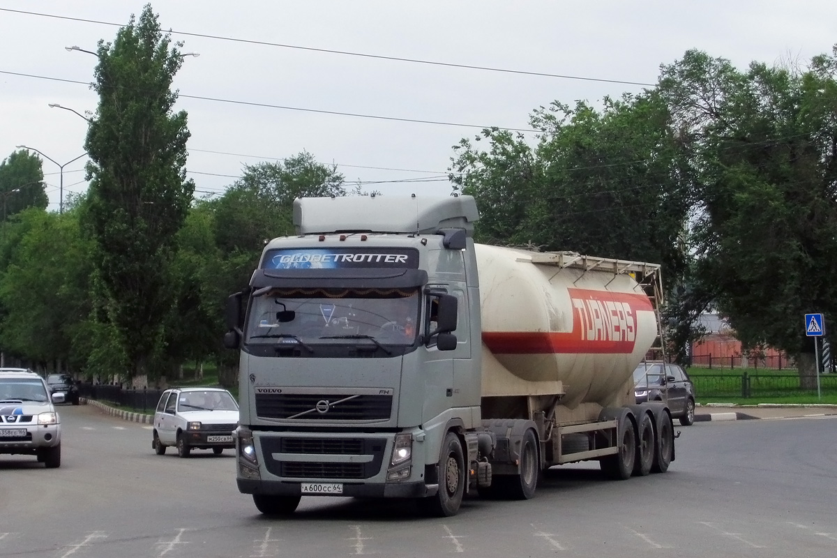 Саратовская область, № А 600 СС 64 — Volvo ('2008) FH-Series