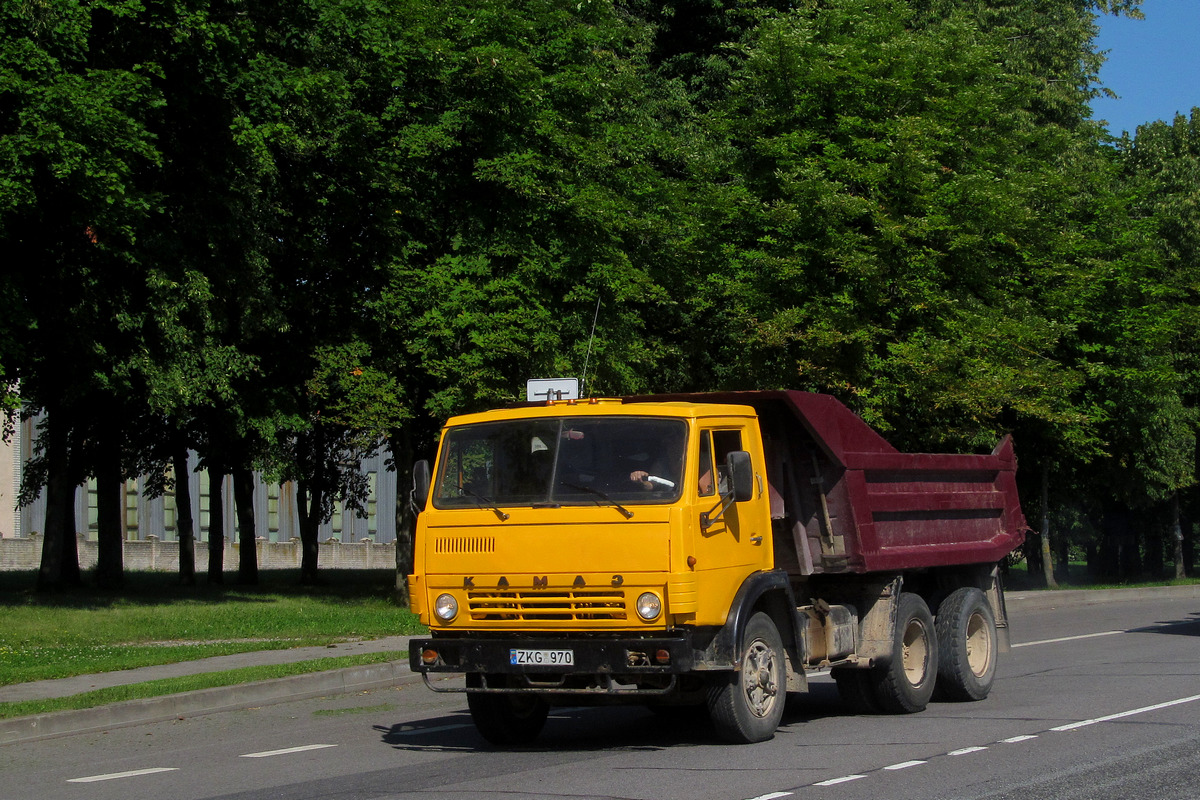 Литва, № ZKG 970 — КамАЗ-55111 (общая модель)