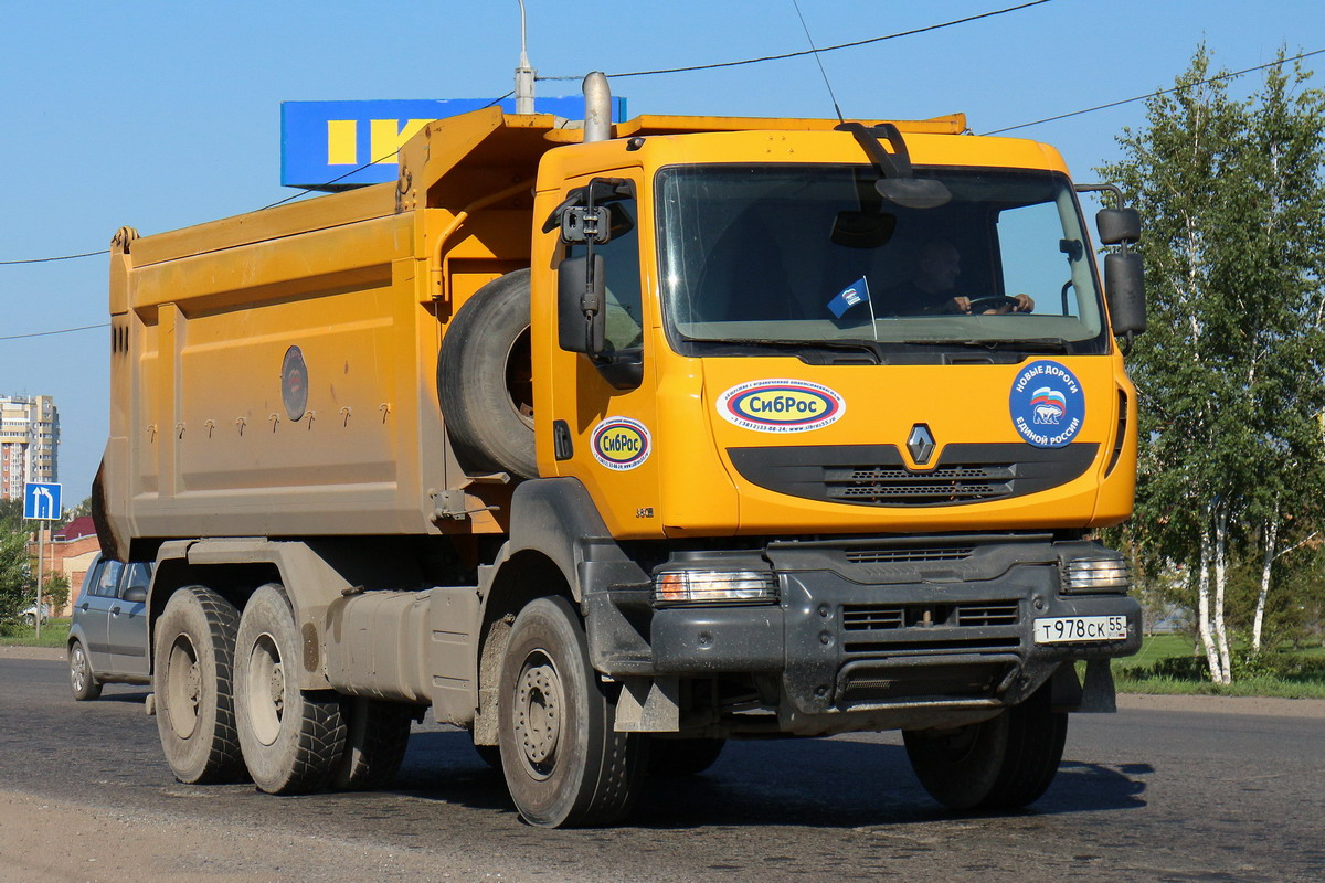 Омская область, № Т 978 СК 55 — Renault Kerax [X9P]