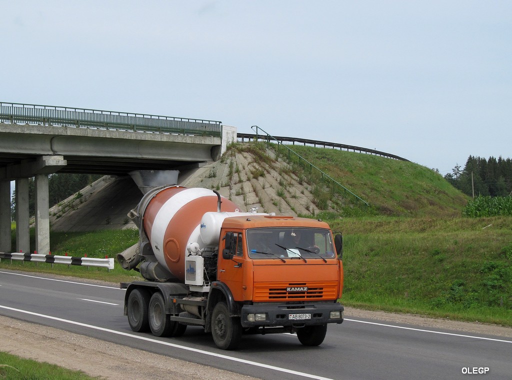 Витебская область, № АВ 8073-2 — КамАЗ (общая модель)