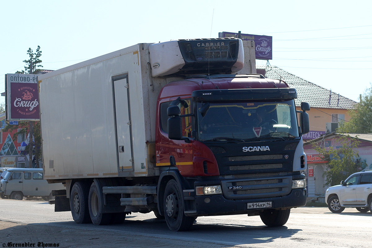 Саха (Якутия), № Н 914 КР 14 — Scania ('2004) P340