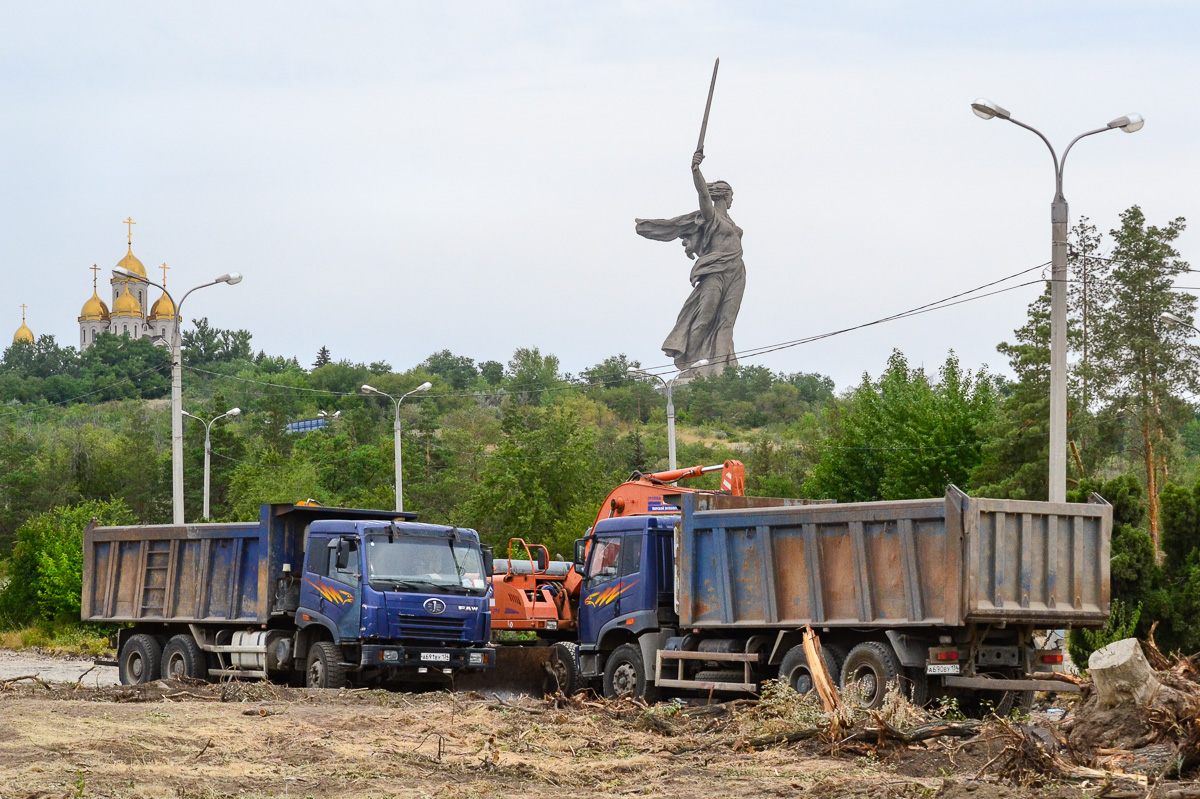 Волгоградская область, № А 691 ВУ 134 — FAW J5 CA3252; Волгоградская область, № А 690 ВУ 134 — FAW J5 CA3252