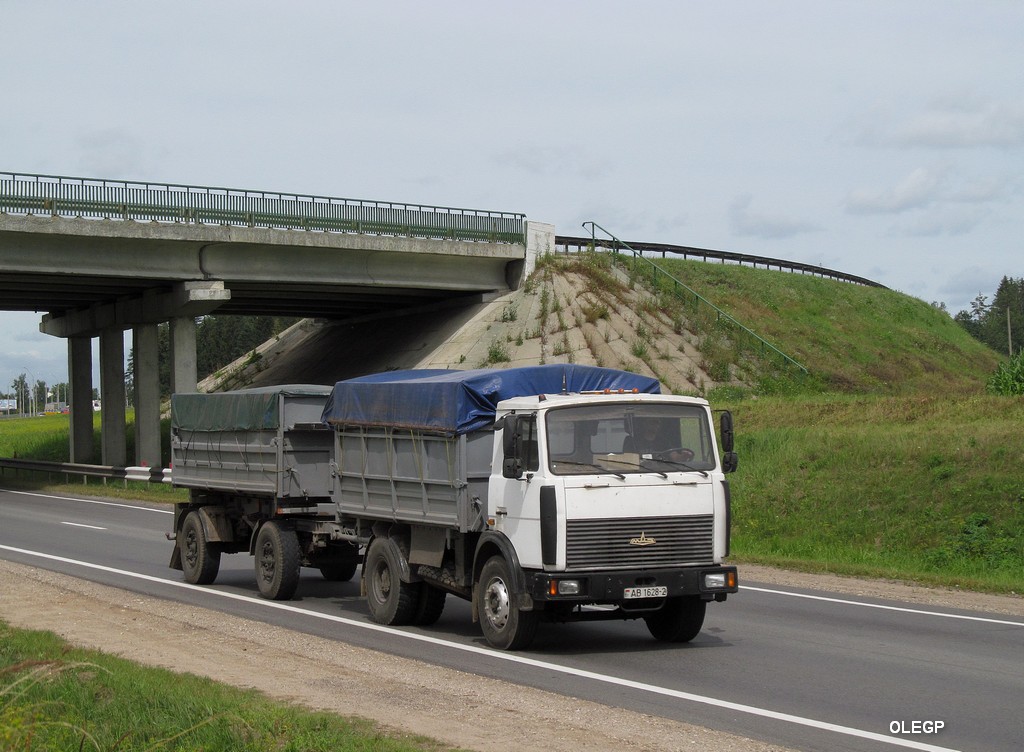 Витебская область, № АВ 1628-2 — МАЗ-5551 (общая модель)