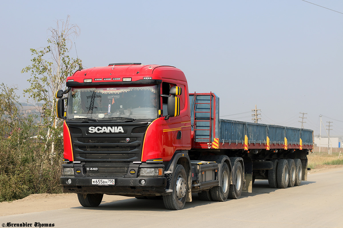 Саха (Якутия), № К 655 ВН 750 — Scania ('2013) G440