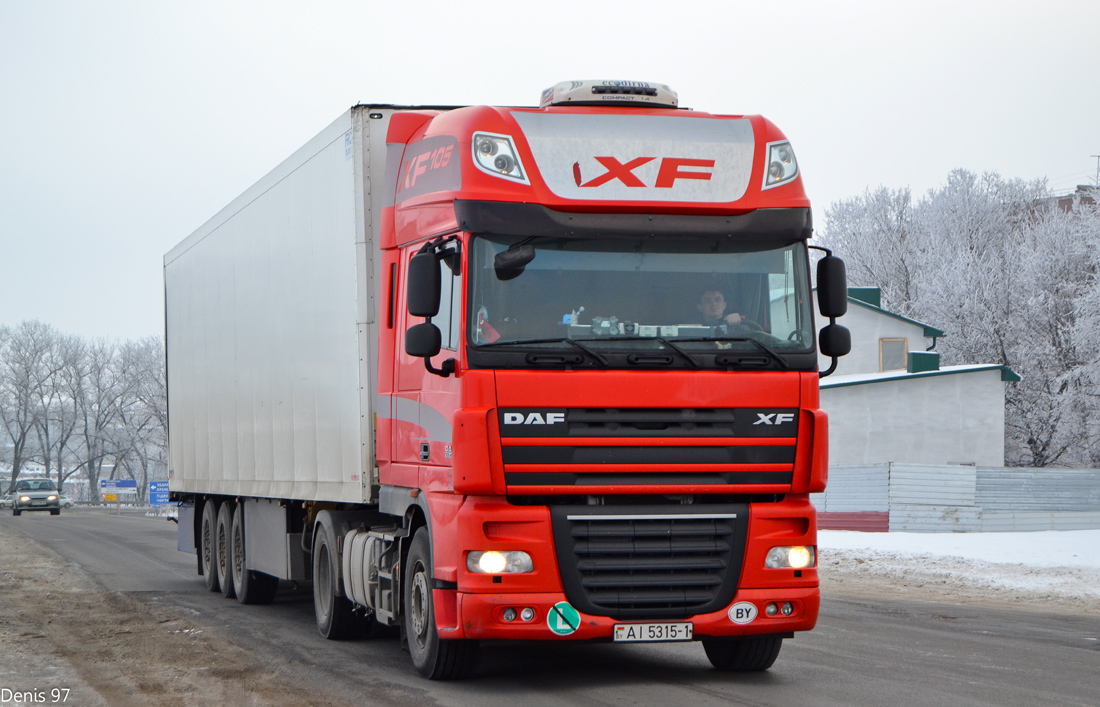 Брестская область, № АІ 5315-1 — DAF XF105 FT