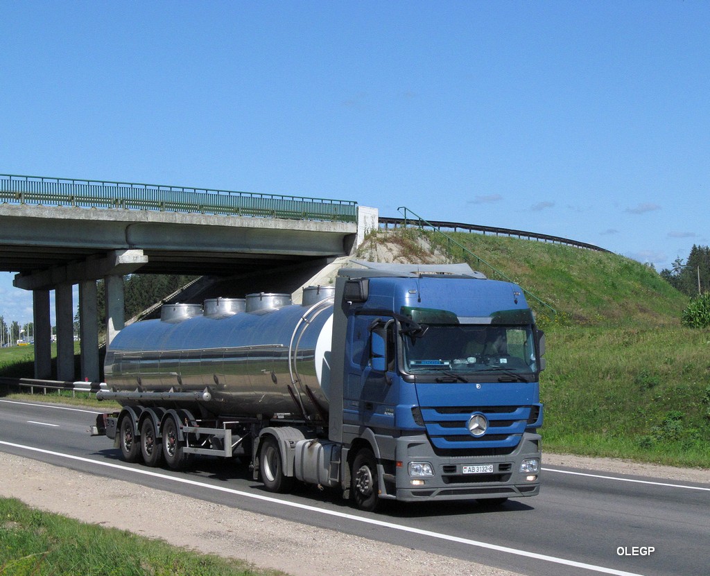 Могилёвская область, № АВ 3132-6 — Mercedes-Benz Actros ('2009) 1844