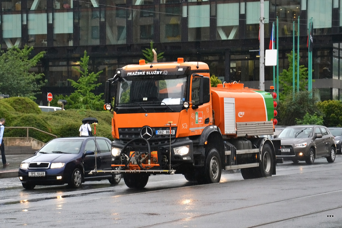 Чехия, № 5AZ 8650 — Mercedes-Benz Arocs (общ.м)