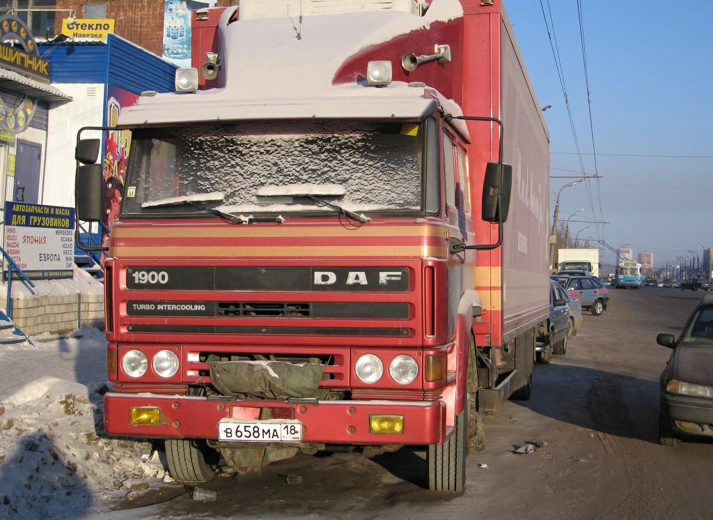 Удмуртия, № В 658 МА 18 — DAF F220 (общая модель)