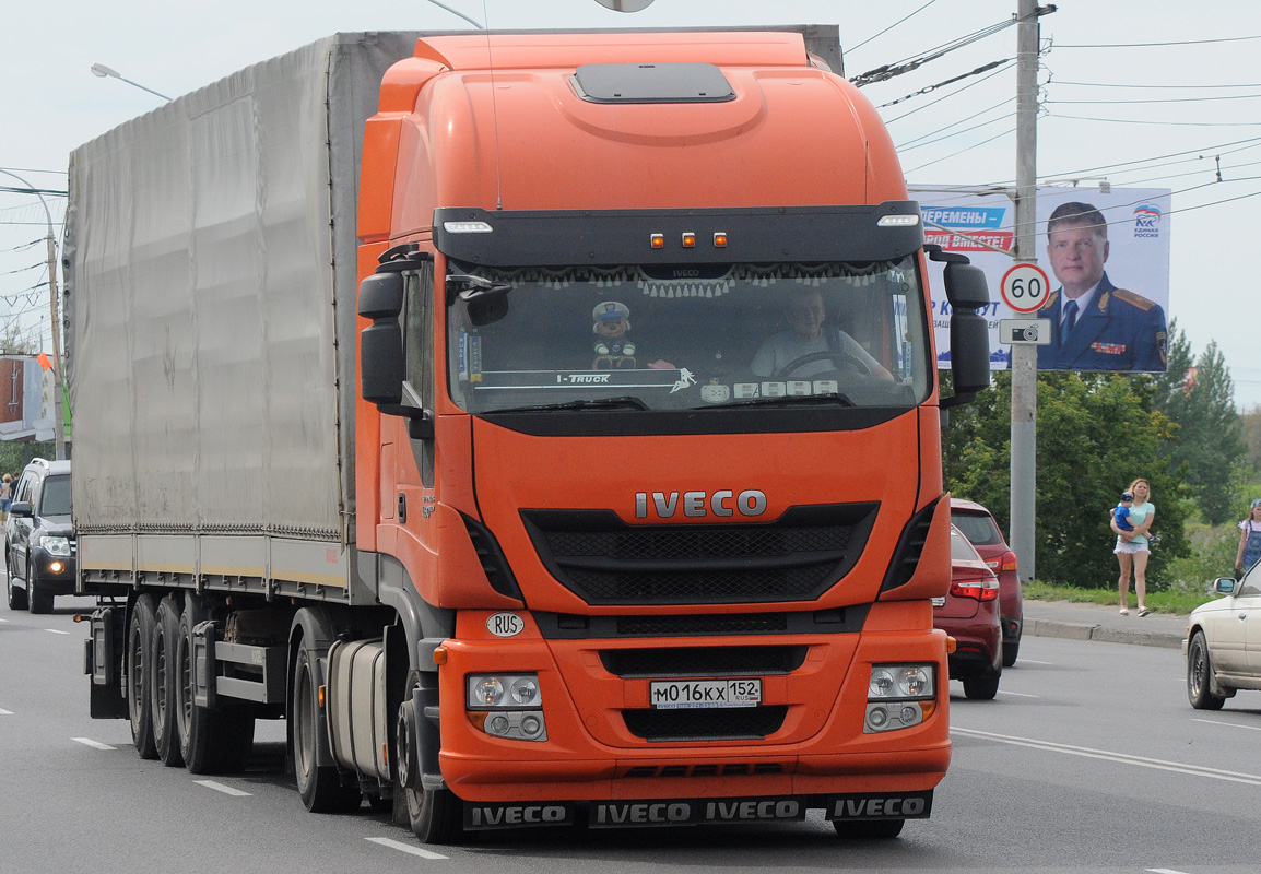 Нижегородская область, № М 016 КХ 152 — IVECO Stralis ('2012)