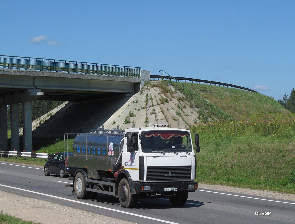 Могилёвская область, № АА 4928-6 — МАЗ-5337 (общая модель)