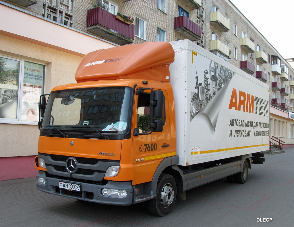 Минск, № АН 3003-7 — Mercedes-Benz Atego 1015