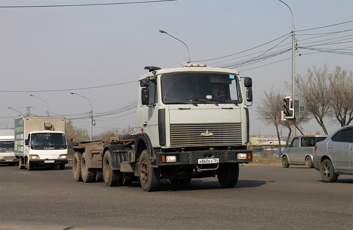 Красноярский край, № А 860 ЕХ 124 — МАЗ-54329