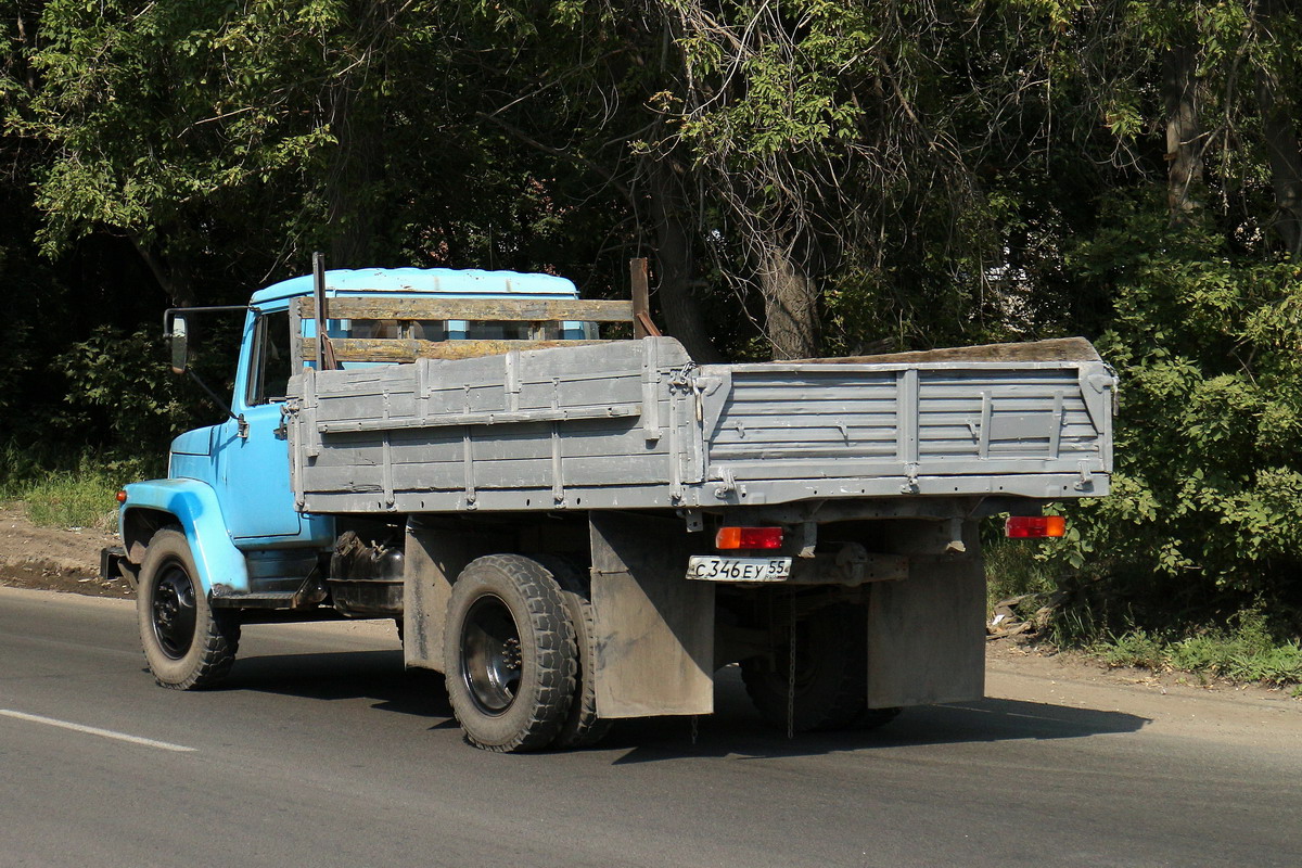 Омская область, № С 346 ЕУ 55 — ГАЗ-33073