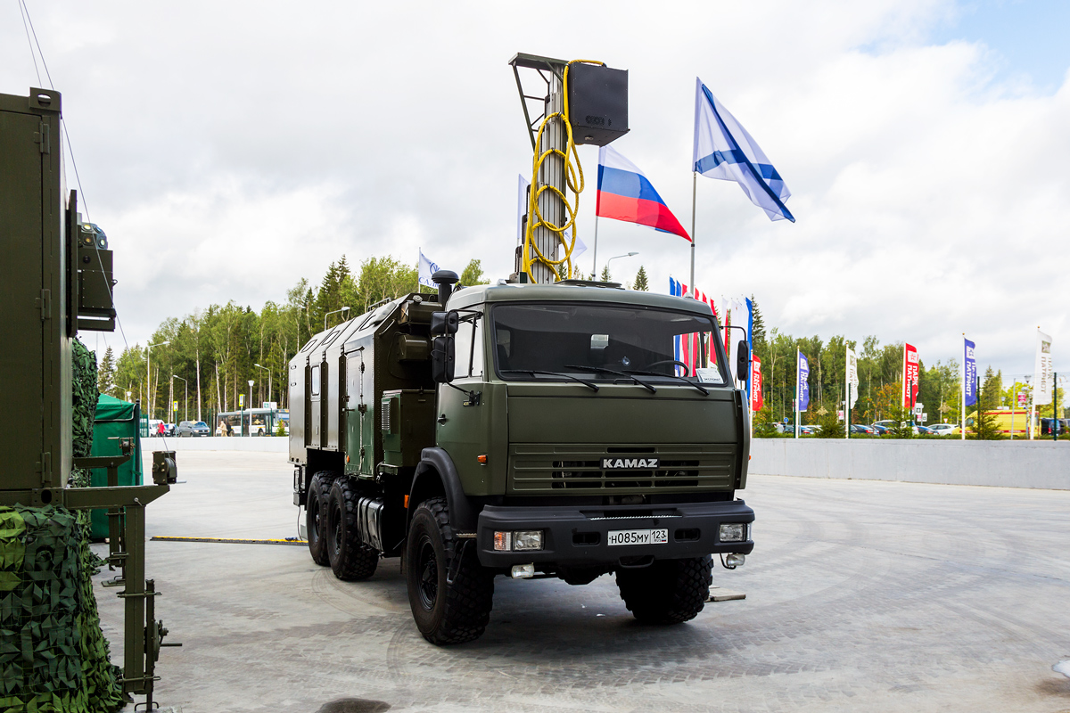 Краснодарский край, № Н 085 МУ 123 — КамАЗ-43118 (общая модель); Транспорт силовых ведомств РФ — Военно-технический форум "Армия-2017"