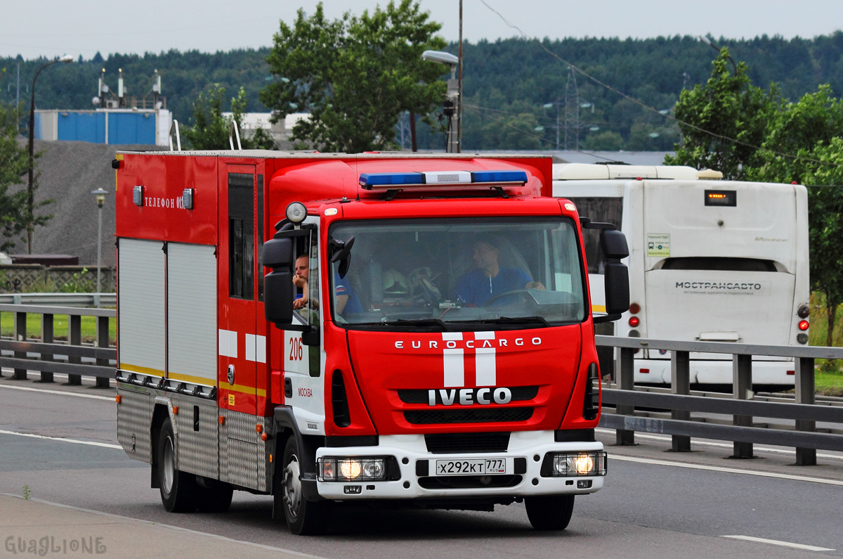 Москва, № Х 292 КТ 777 — IVECO EuroCargo ('2008)