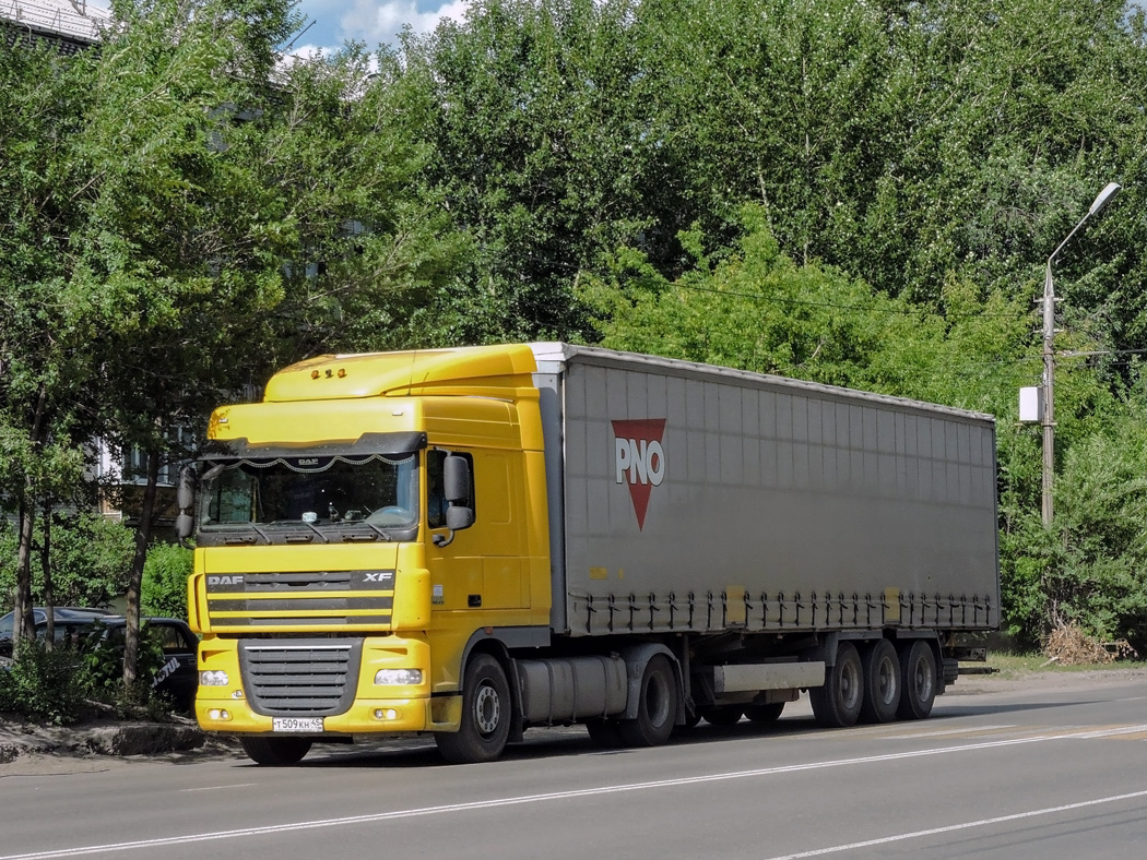 Курганская область, № Т 509 КН 45 — DAF XF105 FT