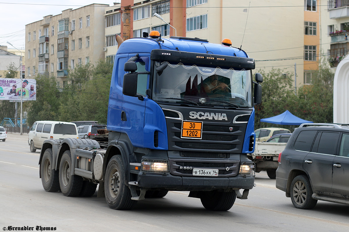 Саха (Якутия), № В 136 КК 14 — Scania ('2009) R560