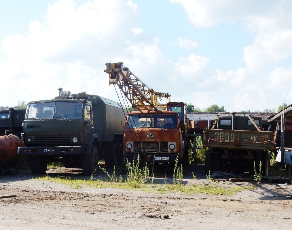 Тамбовская область, № К 136 РМ 68 — МАЗ-5334; Тамбовская область — Разные фотографии (Автомобили)