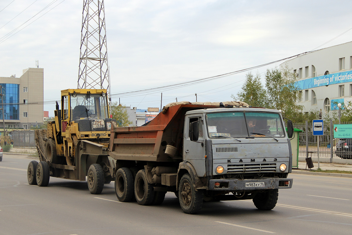 Саха (Якутия), № М 983 КУ 14 — КамАЗ-55111 [551110]