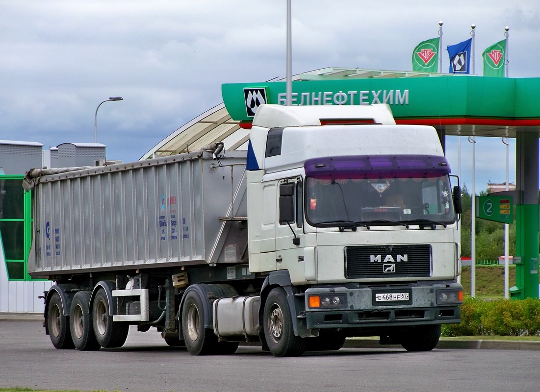 Смоленская область, № Е 468 НЕ 67 — MAN F2000 (общая модель)