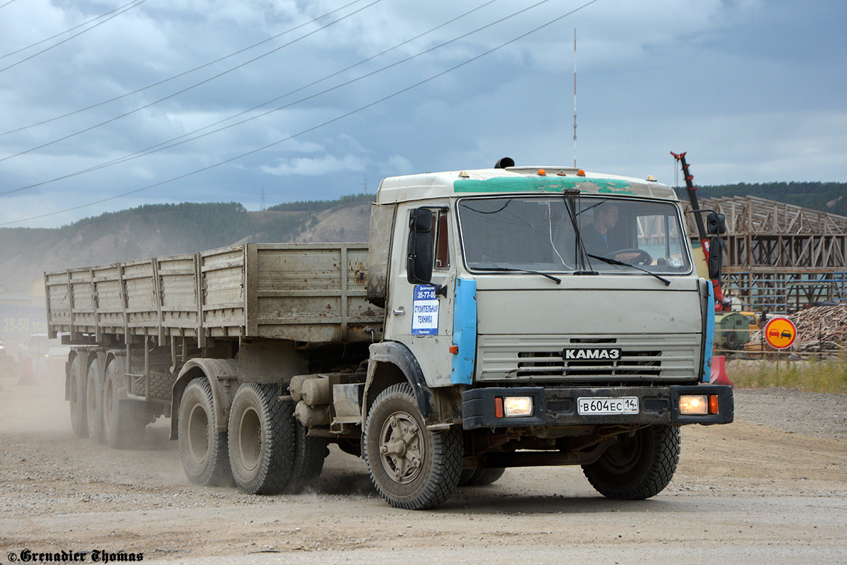 Саха (Якутия), № В 604 ЕС 14 — КамАЗ-5410