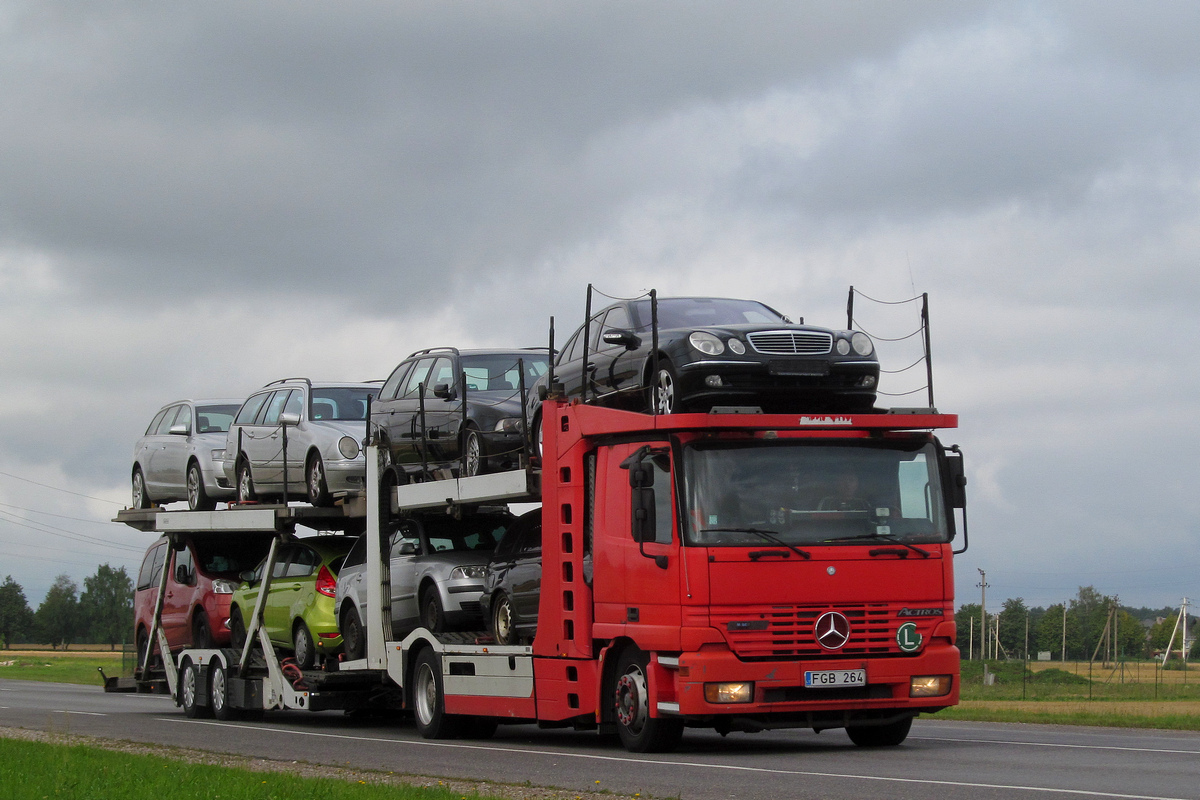 Литва, № FGB 264 — Mercedes-Benz Actros ('1997) 1831