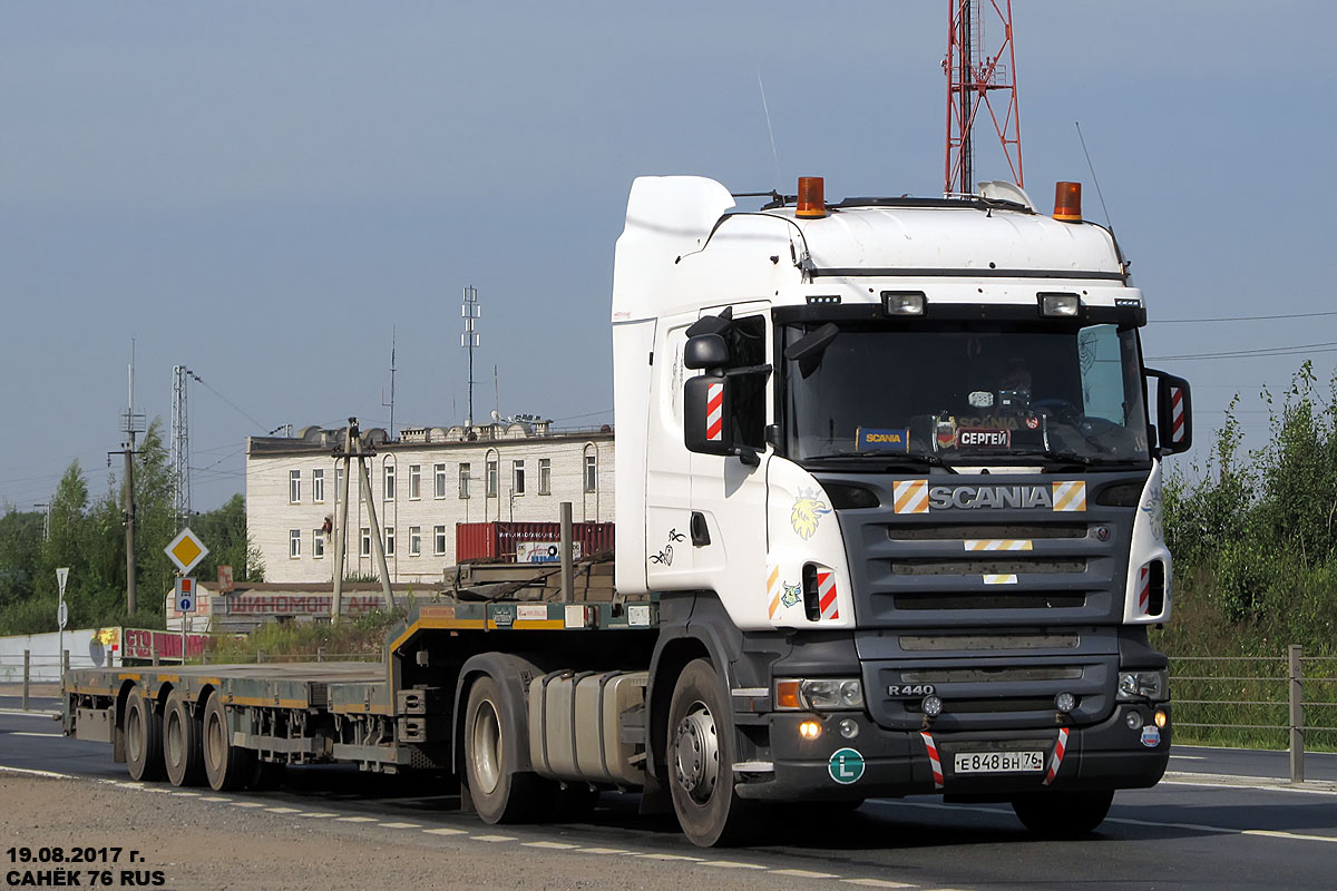 Ярославская область, № Е 848 ВН 76 — Scania ('2004) R440