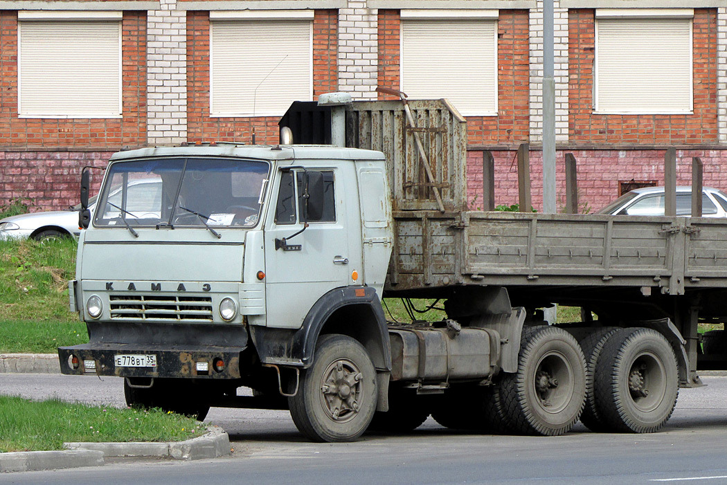 Вологодская область, № Е 778 ВТ 35 — КамАЗ-5410