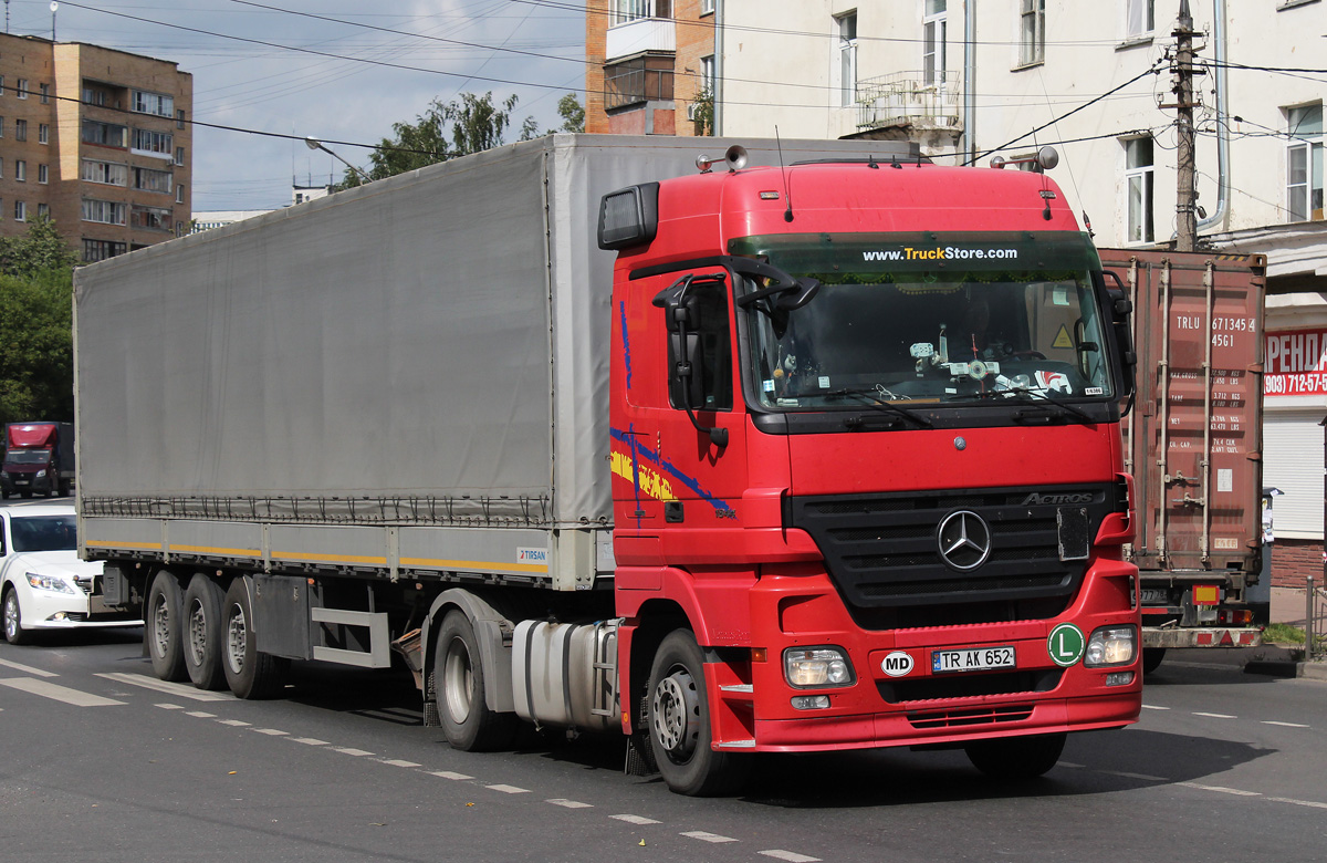 Молдавия, № TR AK 652 — Mercedes-Benz Actros ('2003)