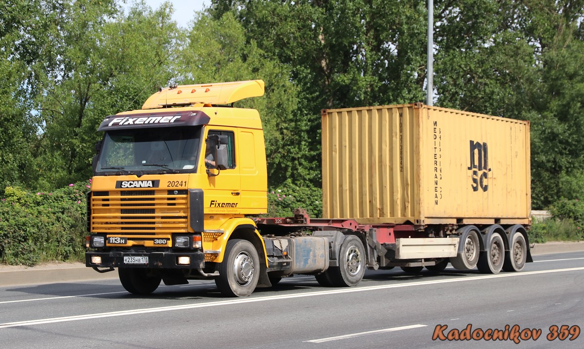 Санкт-Петербург, № К 235 НВ 178 — Scania (II) R113H