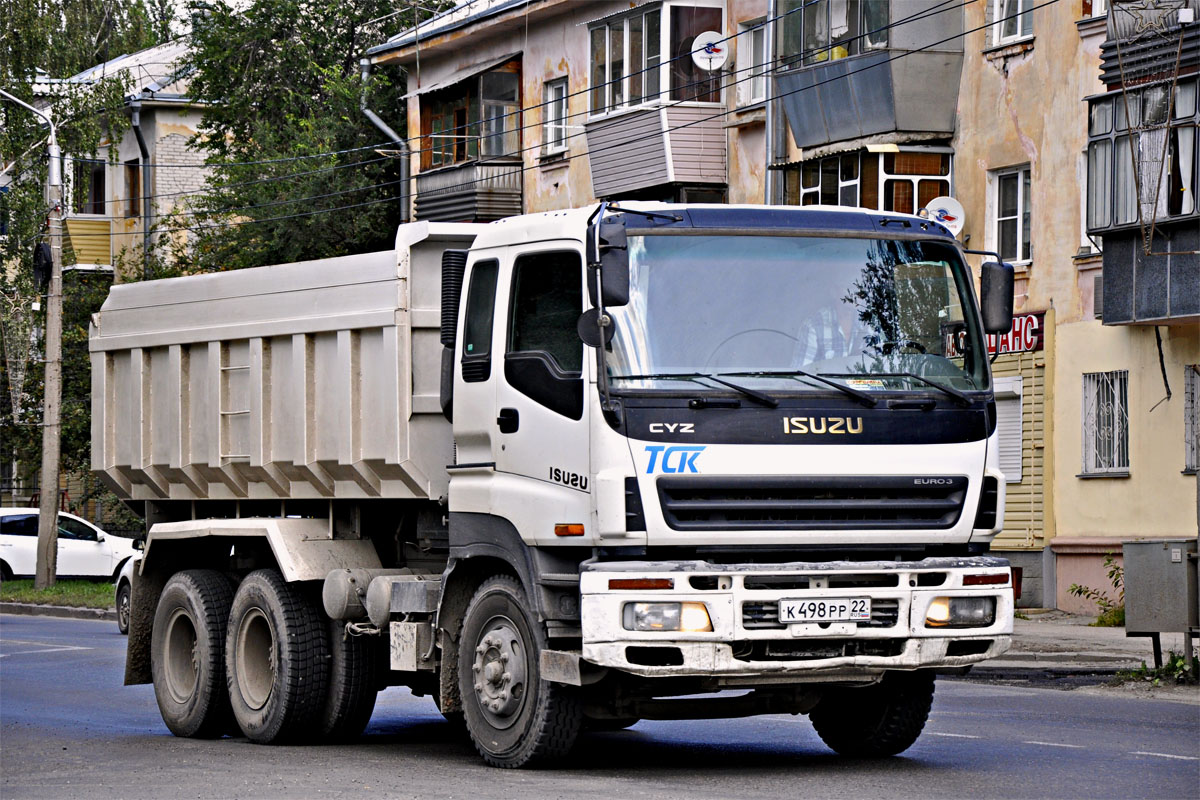 Алтайский край, № К 498 РР 22 — Isuzu Giga CYZ