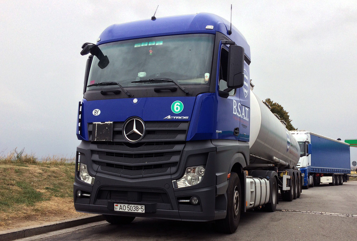 Минская область, № АО 5038-5 — Mercedes-Benz Actros ('2011) 1845