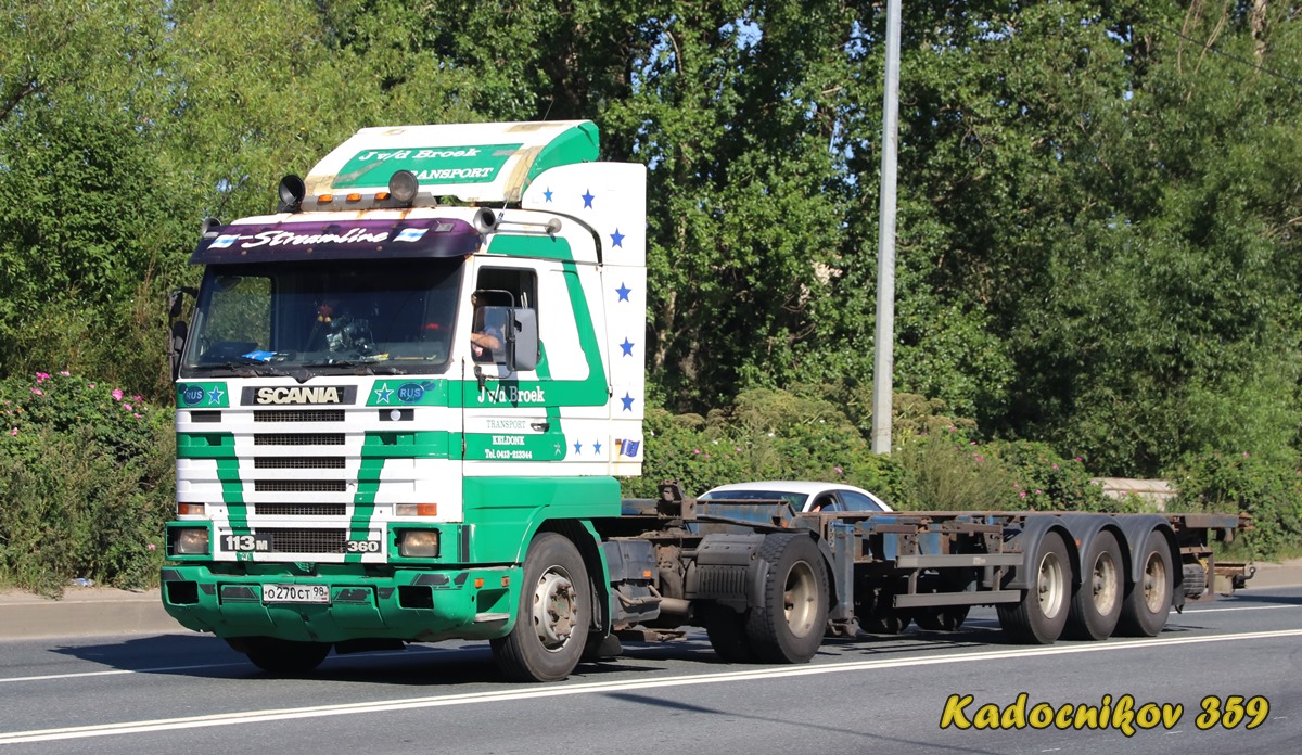 Санкт-Петербург, № О 270 СТ 98 — Scania (III) R113M