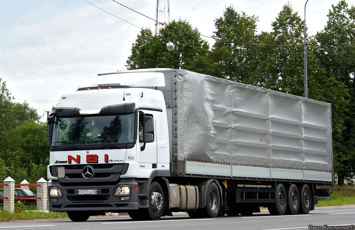 Новгородская область, № С 079 ОА 53 — Mercedes-Benz Actros ('2009) 1844