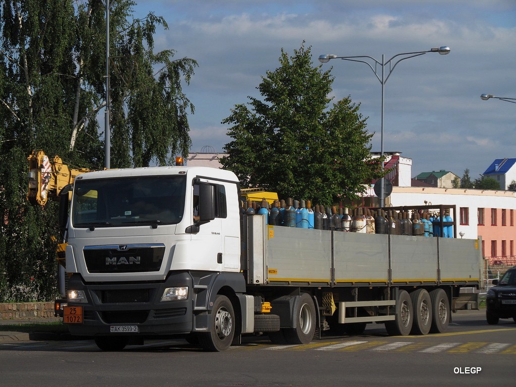 Витебская область, № АК 3599-2 — MAN TGX ('2007) 18.440