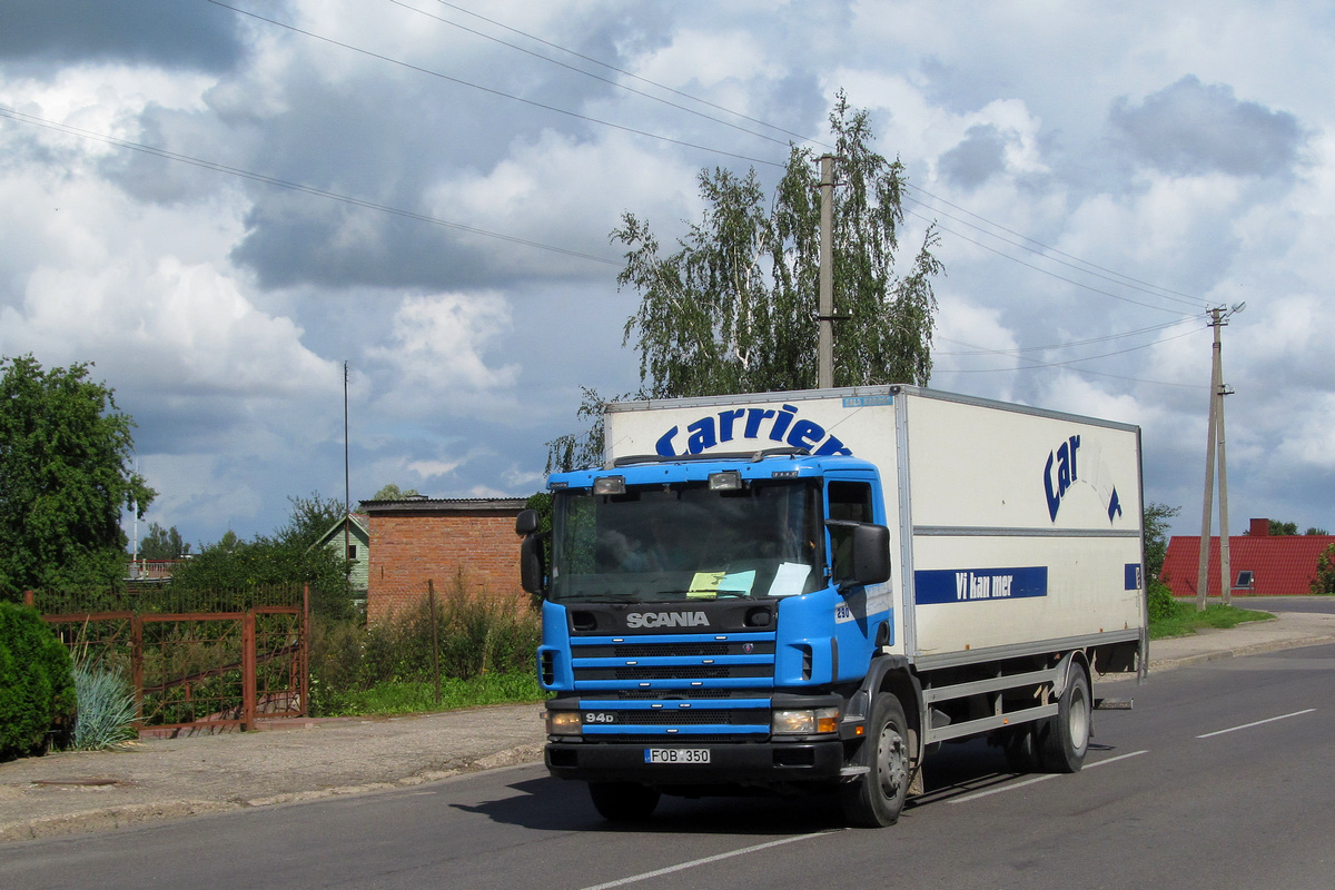 Литва, № FOB 350 — Scania ('1996) P94D