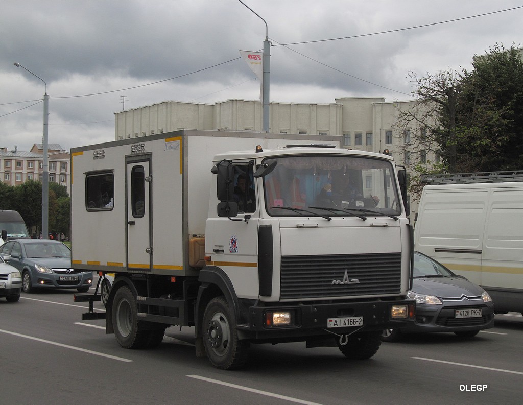 Витебская область, № АІ 4166-2 — МАЗ-4570 (общая модель)