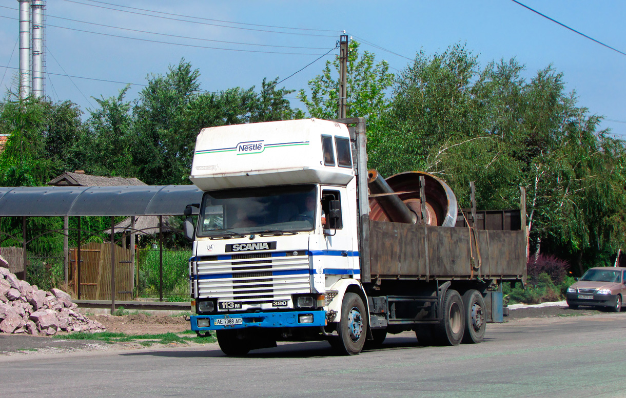 Днепропетровская область, № АЕ 7088 АЕ — Scania (II) R143M