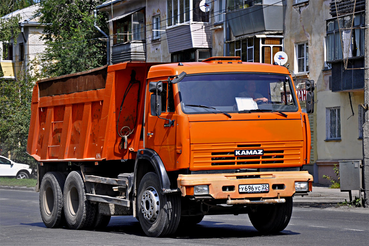 Алтайский край, № У 696 УС 22 — КамАЗ-65115-D3