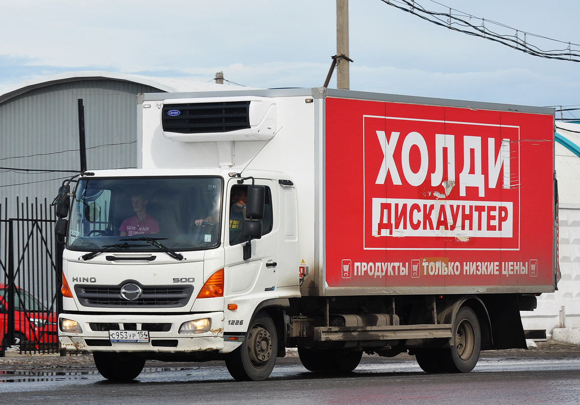 Новосибирская область, № С 953 УР 154 — Hino 500