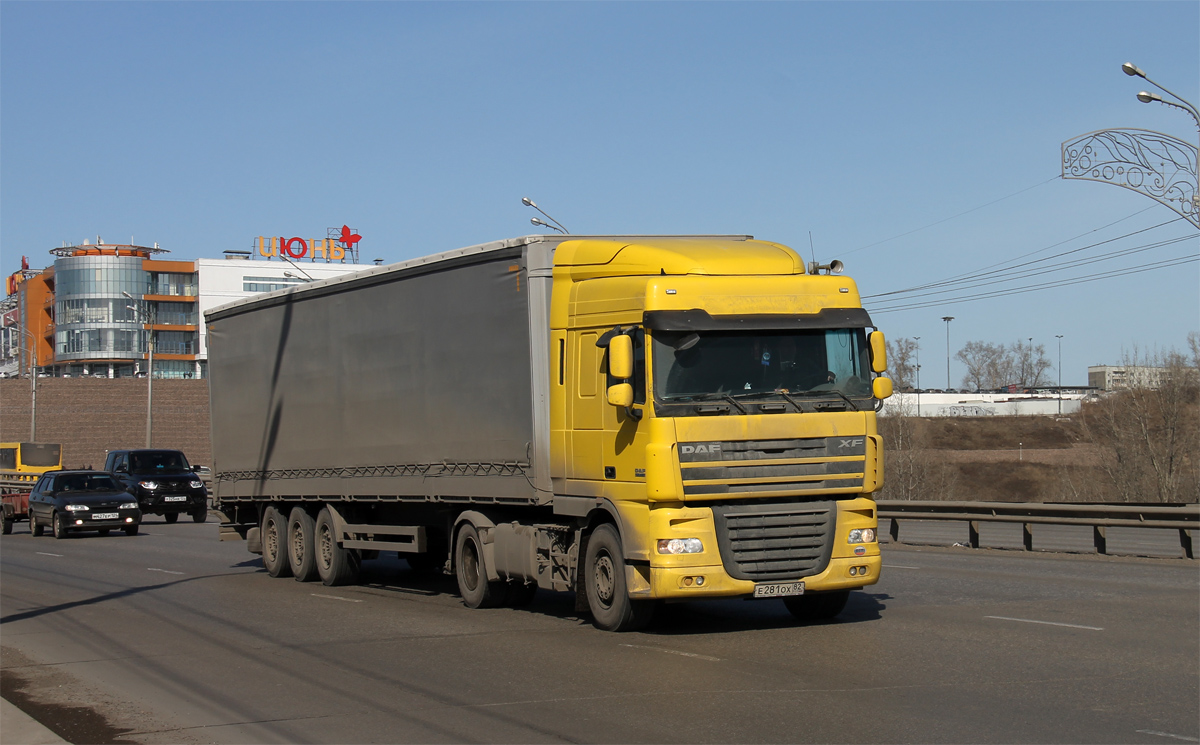 Пермский край, № Е 281 ОХ 82 — DAF XF105 FT